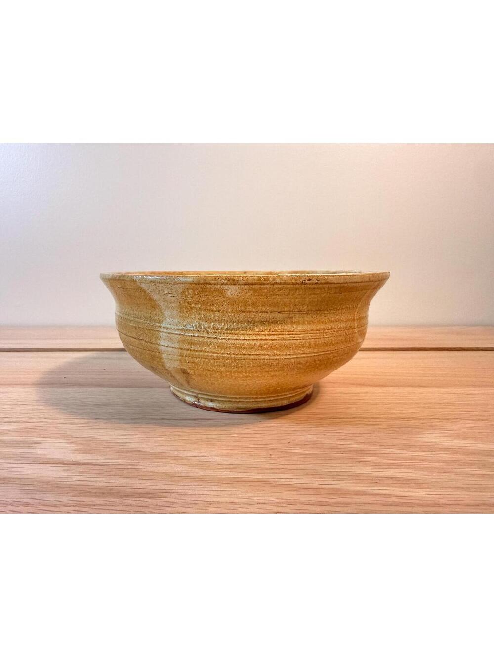 1970s Vintage Stoneware Ceramic Bowl